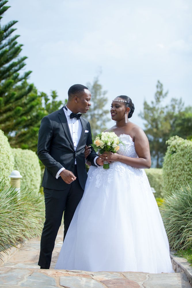 Simbi na Gilbert basezeranye imbere y'Imana n'abantu kubana akaramata