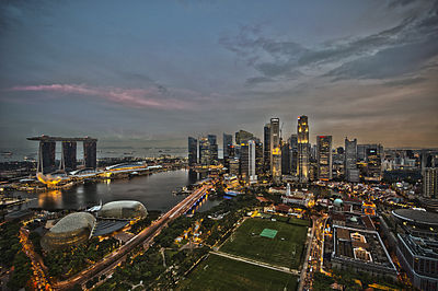 Singapore ibarizwa mu bihugu biteye imbere bivuye ku ishoramari.