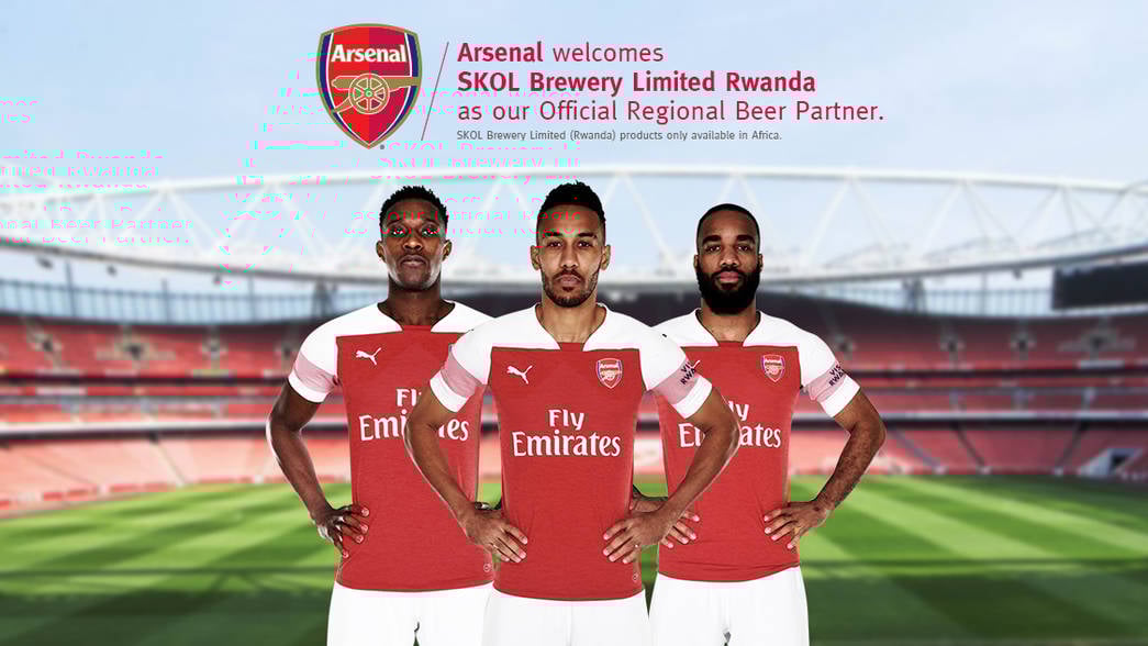 Rayon Sports izungukira ku bufatanye bwa Arsenal na Skol Rwanda