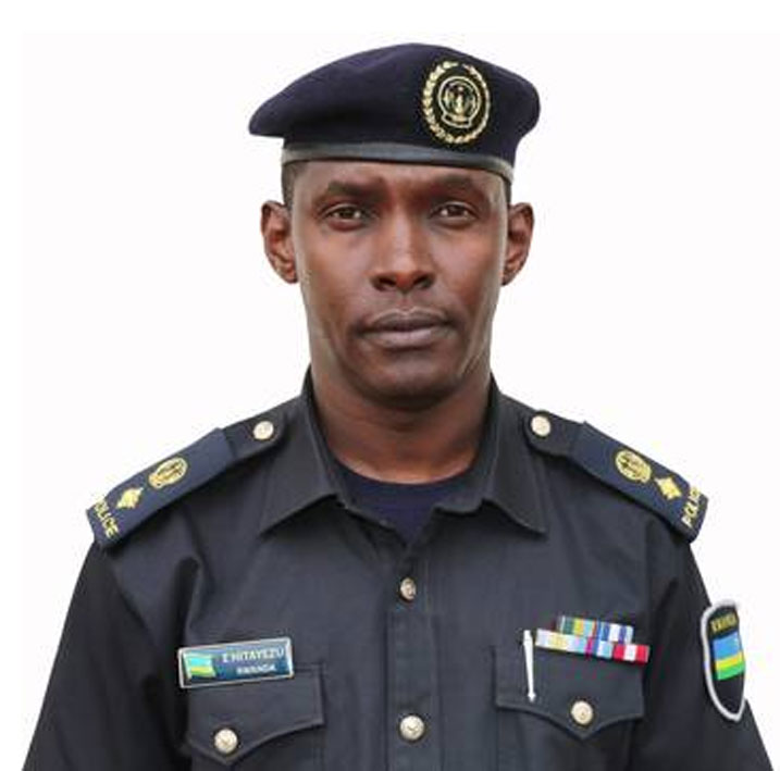 Umuvugizi wa Polisi mu Mujyi wa Kigali SSP HItayezu Emmanuel