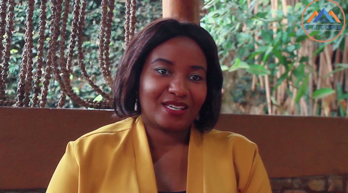 Akayezu Laurence Marie ashima ko abagore n'urubyiruko na bo hari iterambere bagezeho babikesha STECOMA