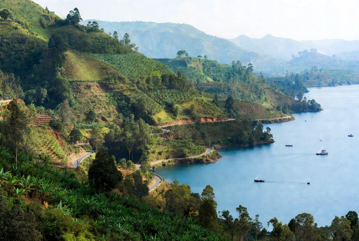 Ifoto(yatanzwe na AI) yerekana imiterere y