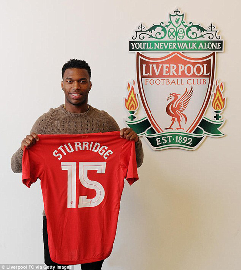 Daniel Sturridge yinjiye muri Liverpool.