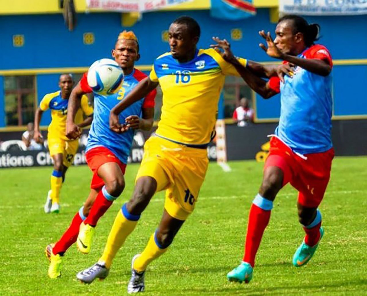 Sugira Erneste yagaragaye cyane mu mikino ya CHAN yabereye mu Rwanda muri 2016 ari naho Vita Club yamubengukiye