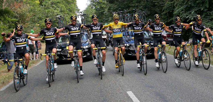 Team Sky yo mu Bwongereza ikinamo Chris Froome nayo izakina aya marushanwa