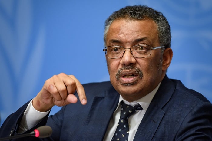 Umuyobozi Mukuru wa OMS, Dr. Tedros Adhanom Ghebreyesus