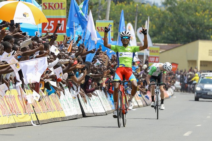 Umunya-Eritrea Tesfazion Natnael ni we wegukanye isiganwa ryose muri rusange