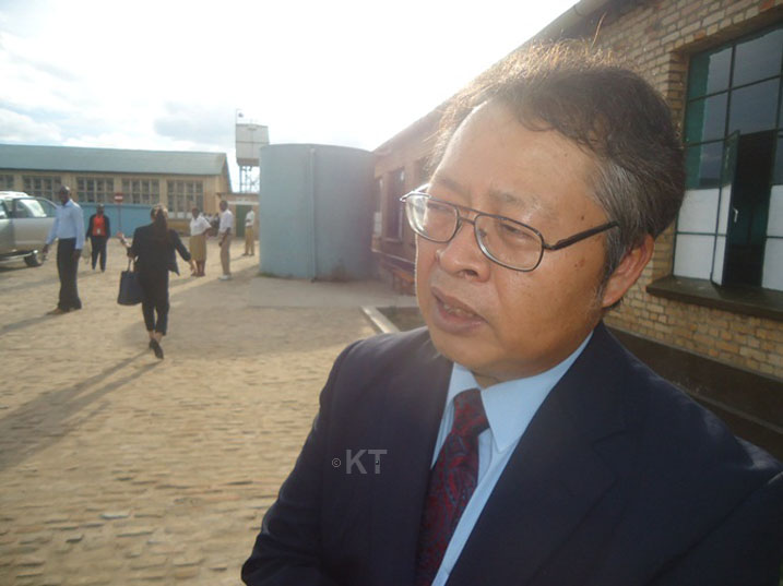 Tomio Sokamoto wari uhagarariye Ambasade y