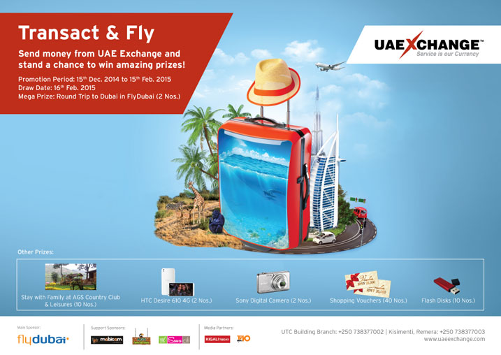 UAE Exchange yateguriye abakiriya bayo amarushanwa.