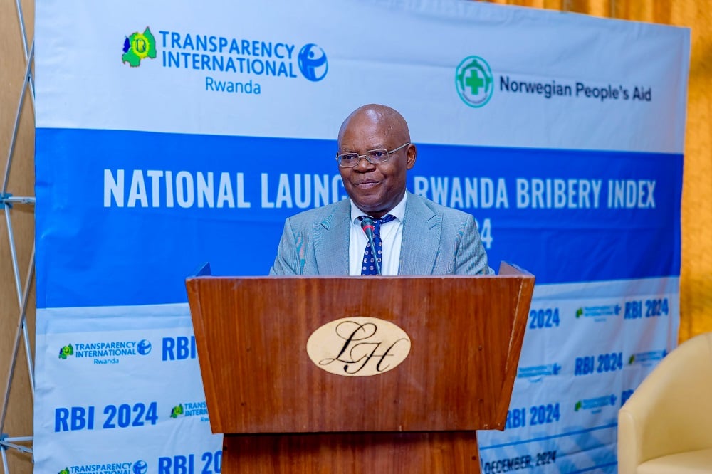 Transparency International Rwanda yagaragarije inzego zitandukanye icyegeranyo yazikozeho kivuga kuri ruswa