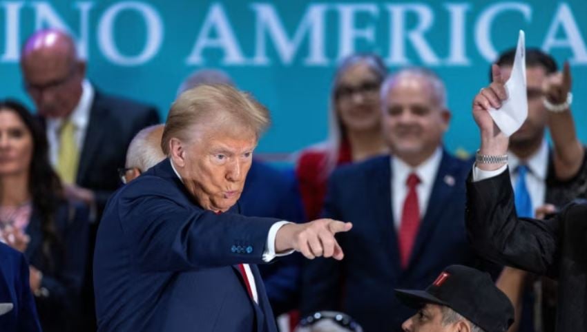 Trump yatunze agatoki ishyaka Labour Party ryo mu Bwongereza avuga ko ririmo kumuvangira mu matora