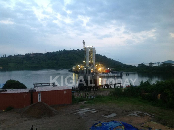 Ngo ikigega kigomba kugezwa kuri km 13 kuko ari ho hazavomerwa gaz methane.
