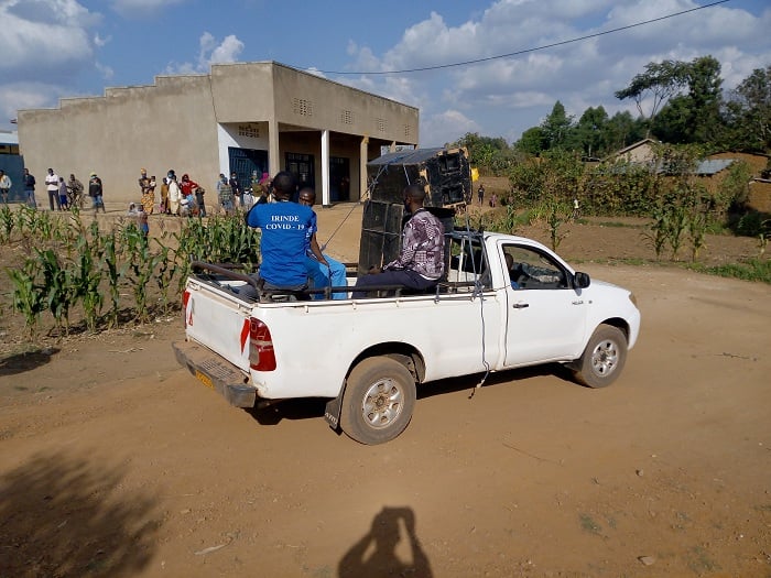 Ubukangurambaga bwakozwe hanifashishwa indangururamajwi