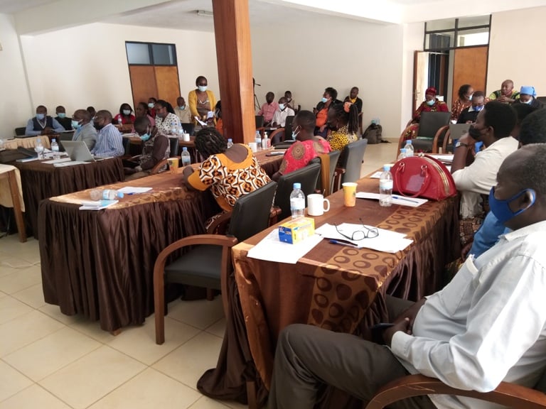 Abitabiriye ibiganiro byo kwizihiza isabukuru y