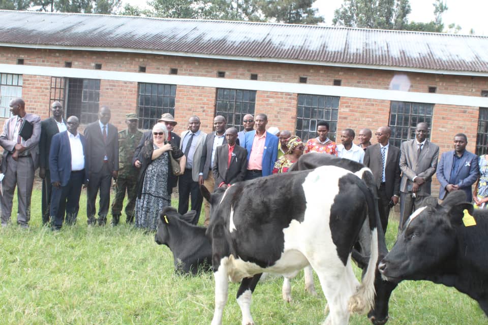 Ubuyobozi bwa ADEPR bwashyikirije inka 10 imiryango itishoboye yarokotse Jenoside