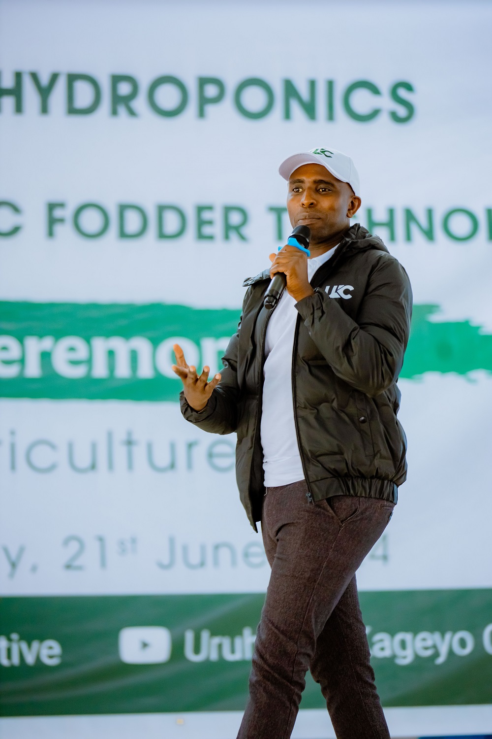 Jackson Karara, CEO of Uruhimbi Kageyo Cooperative, explains what they are doing
