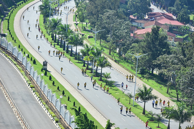 Muri iri siganwa biba ari n'umwanya mwiza wo kureba ubwiza bw'Umujyi wa Kigali