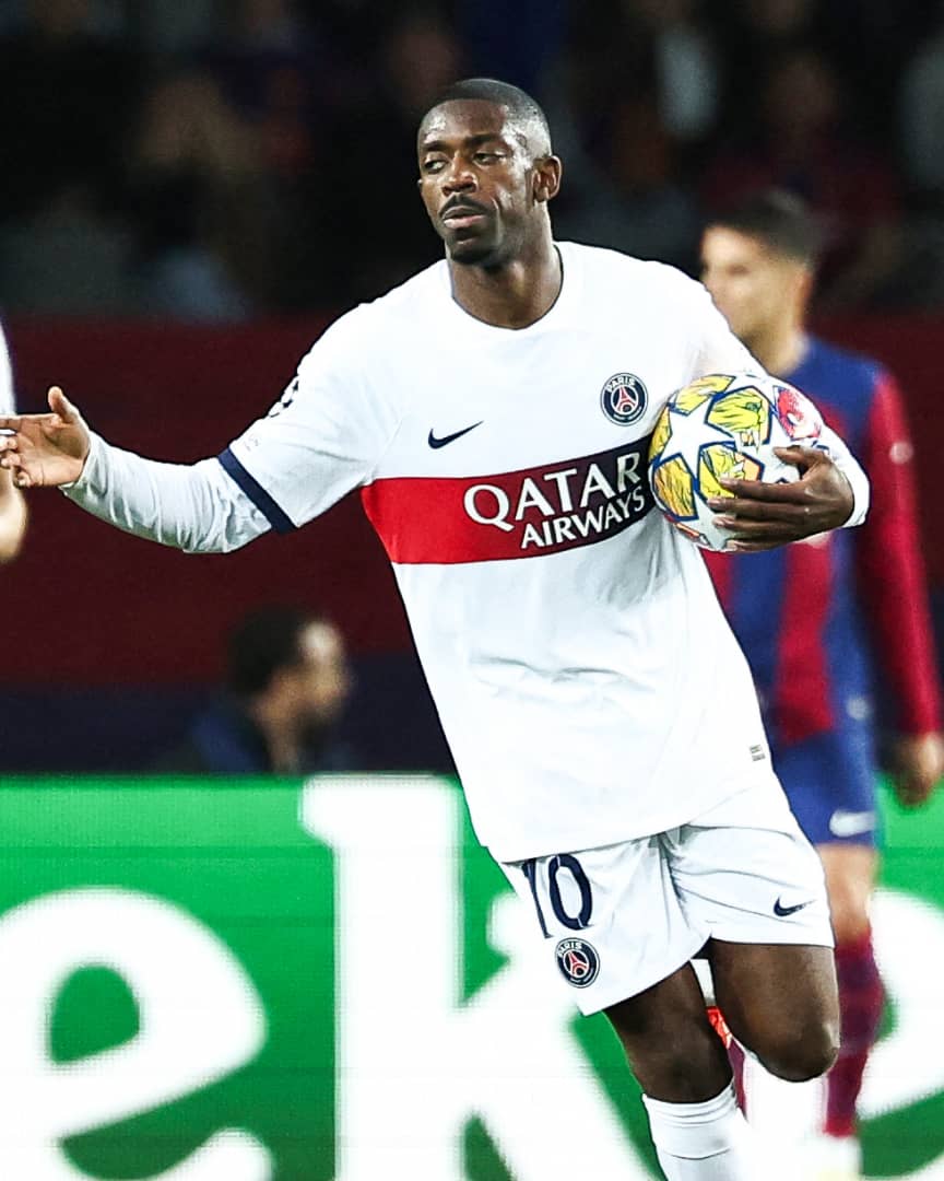 Dembélé yatsinze igitego FC Barcelona arishima nubwo yayikiniye