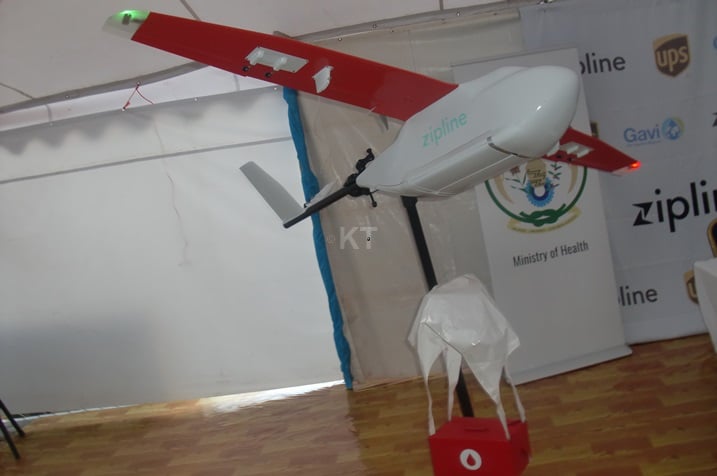 Uko drone izifashishwa izaba imeze.