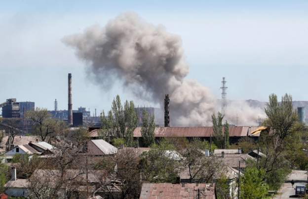 Imyotsi ku ruganda rwa Azovstal