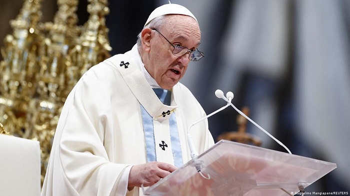 Papa Francis I yamaganye iyo ntambara