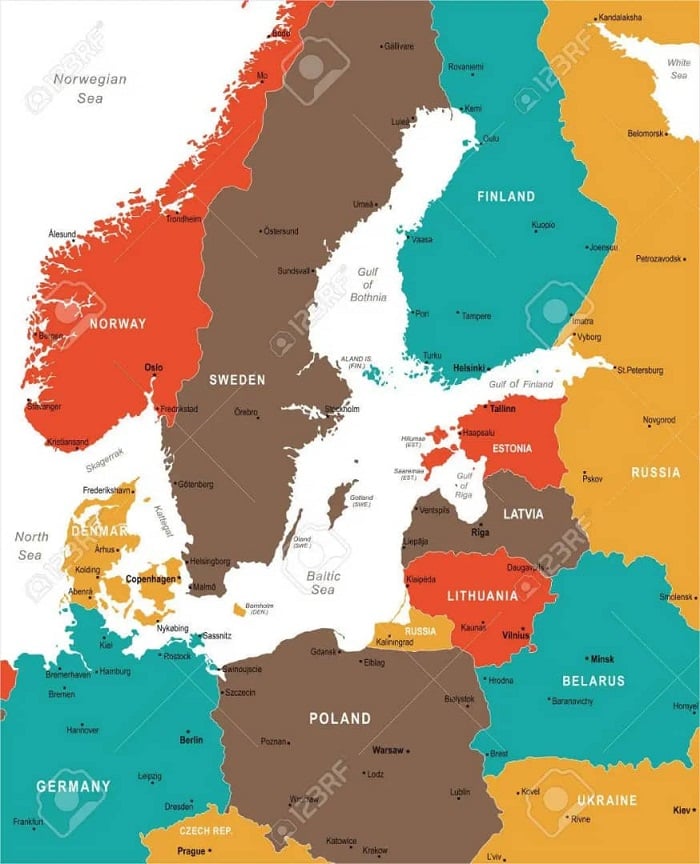 Inyanja ya Baltic ikora ku bihugu by'i Burayi igiye gukikizwa ibitwaro bya kirimbuzi