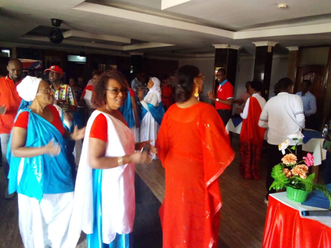 Abahuriye muri ibi biganiro barangwana na morale ndetse n'ubusabane
