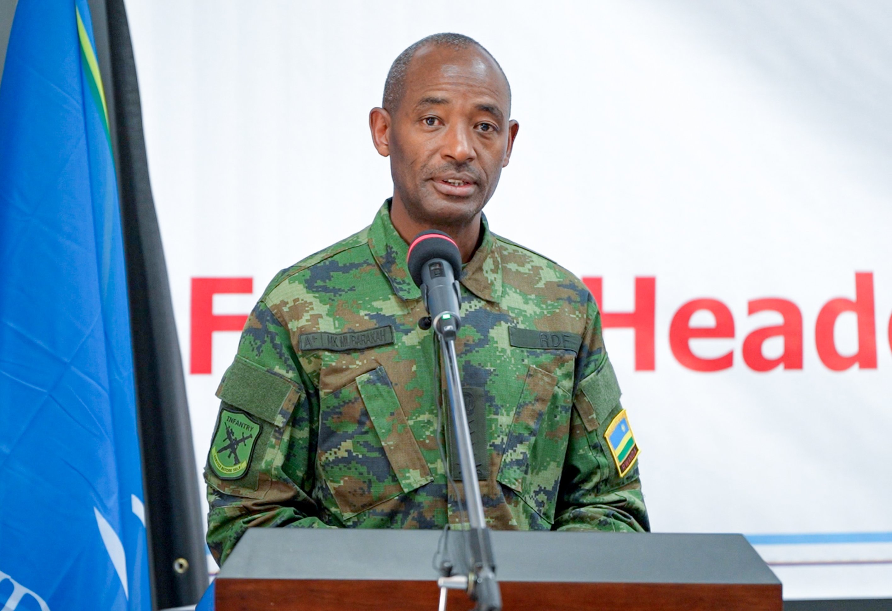 Umugaba mukuru w'Ingabo z'u Rwanda, Gen Mubarakh Muganga