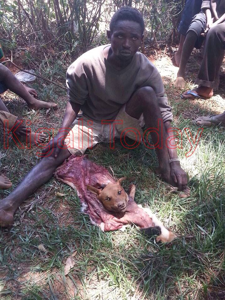 Uyu mugabo ngo basanze iyi mbwa ayigeze kure kandi yagaburiyeho n