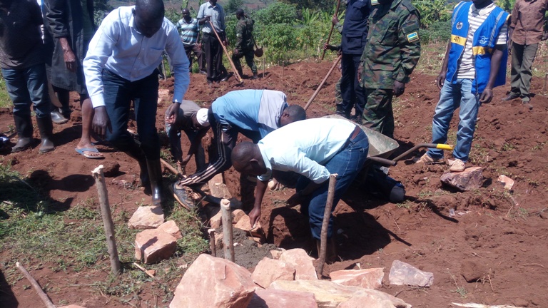 Umuganda wasize umusingi urangiye