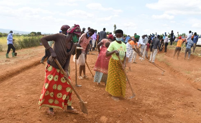 Bishimiye akazi bahawe, bavuga ko batasubira mu bucuruzi butemewe