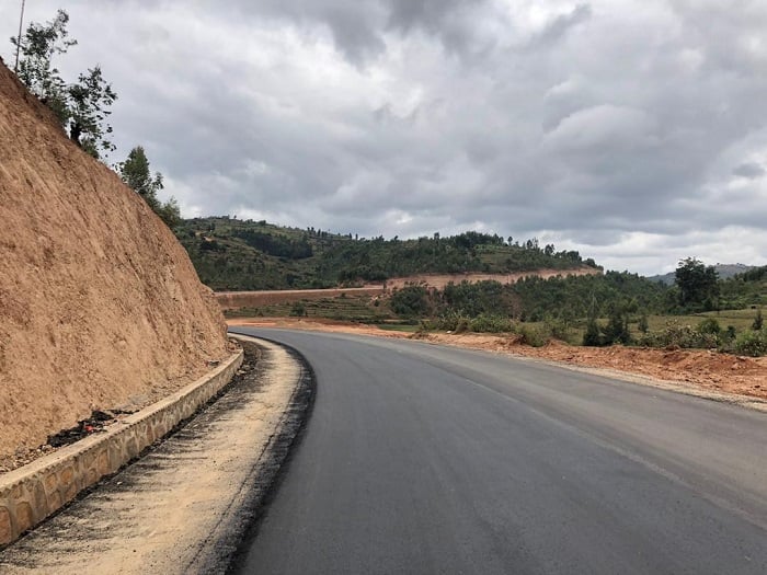 Huye-Kibeho, Kaburimbo imaze gushyirwa ku birometero 13, kuri 27 byose