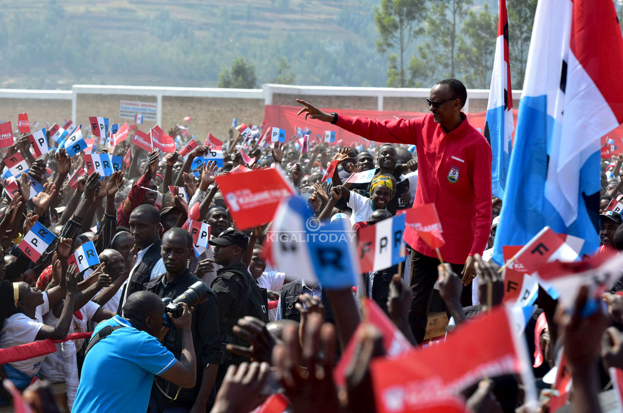 Umukandida Kagame yakanguriye urubyiruko kudapfusha ubusa amahirwe igihugu cyabahaye.