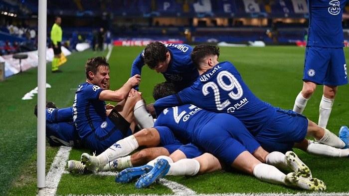 Ibyishimo byari byose ku bakinnyi ba Chelsea nyuma yo gusezera Real Madrid