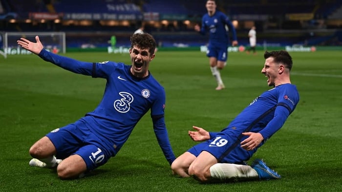 Kai Havertz wambaye Nimero 10 yatsinze igitego cy'umutekano