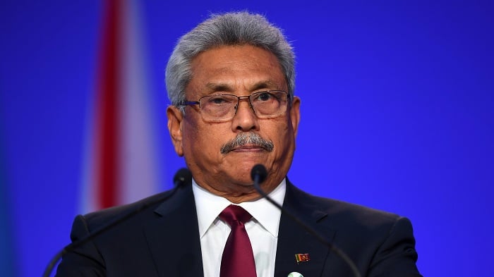 Perezida wa Sri Lanka, Gotabaya Rajapaksa