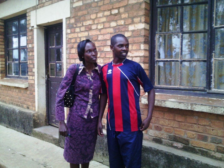 Umunyamabanga nshingwabikorwa w'akarere ka Kamonyi n'umugore we bishimiye icyemezo cy'urukiko.
