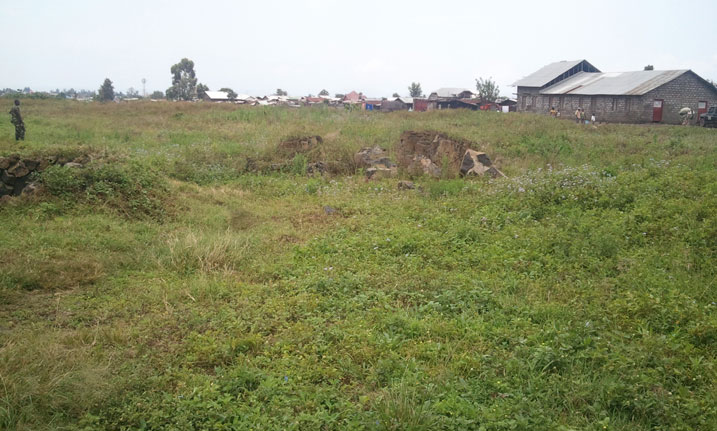 Aha hantu niho ingabo z'u Rwanda zabaga mbere ariko ziza kwigira inyuma igihe M23 yafataga Goma kugirango abantu bazazitiranya na M23.