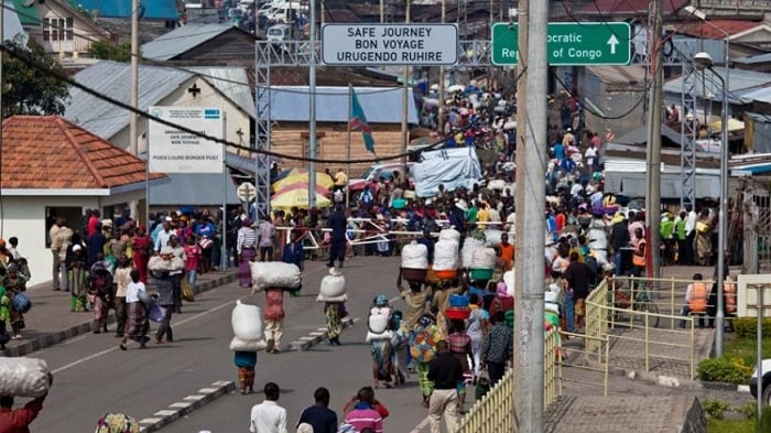 Umupaka uhuza Goma na Gisenyi ukoreshwa mu bucuruzi