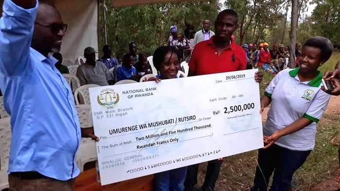 Umurenge wa Mushubati muri Rutsiro na wo wahembwe