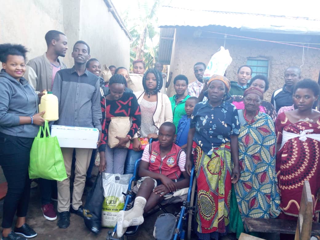 Umuryango w'ivugabutumwa Gisubizo Ministries niwo ukomeje gufasha uwo mwana