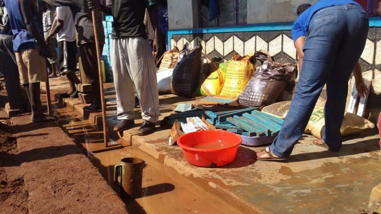 Umuvu wangije ibicuruzwa bitandukanye birimo amasabune n'imyaka