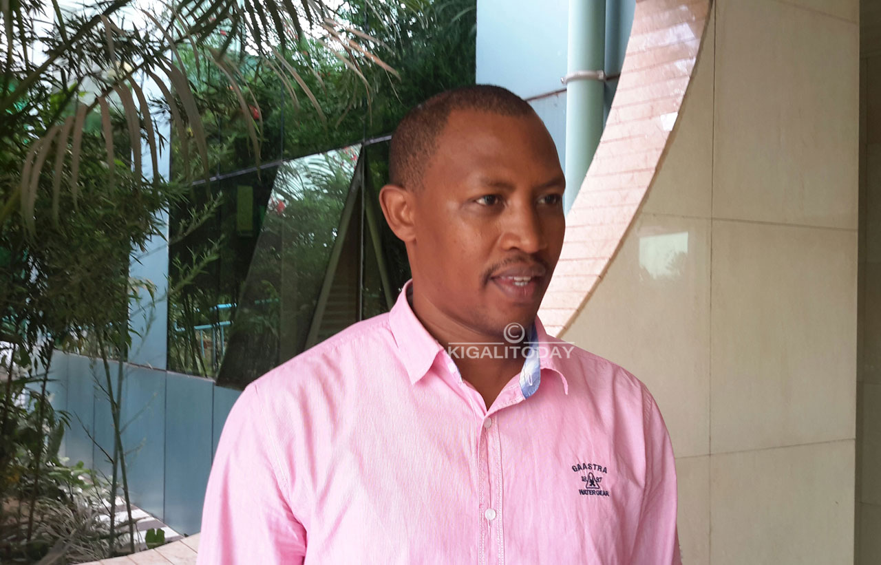 Umuvugizi w'Imiryango nyarwanda itari iya Leta (Sosiyete Sivile) Sekanyange Jean Leonard.