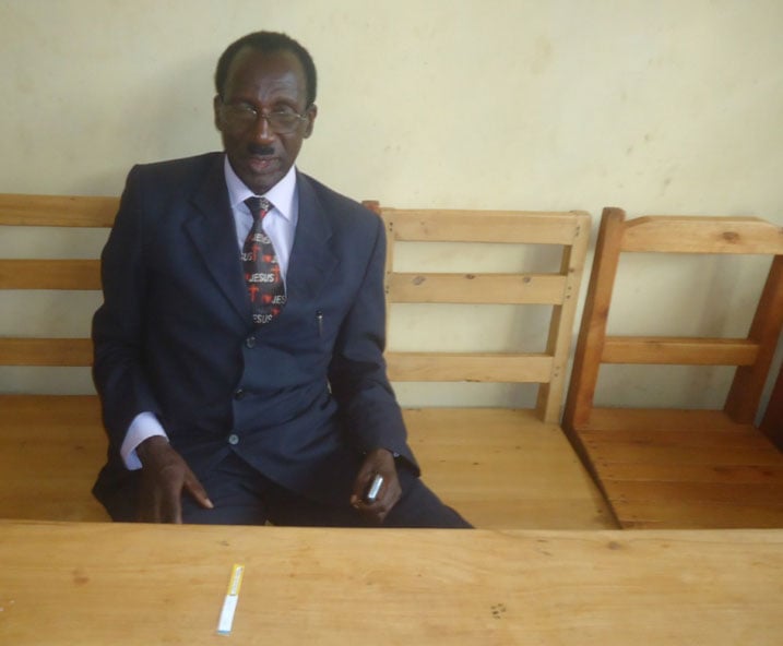 Bishop Ephrem Nyirinkindi uyobora itorero Eglise de Dieu du nouveau testament au Rwanda.