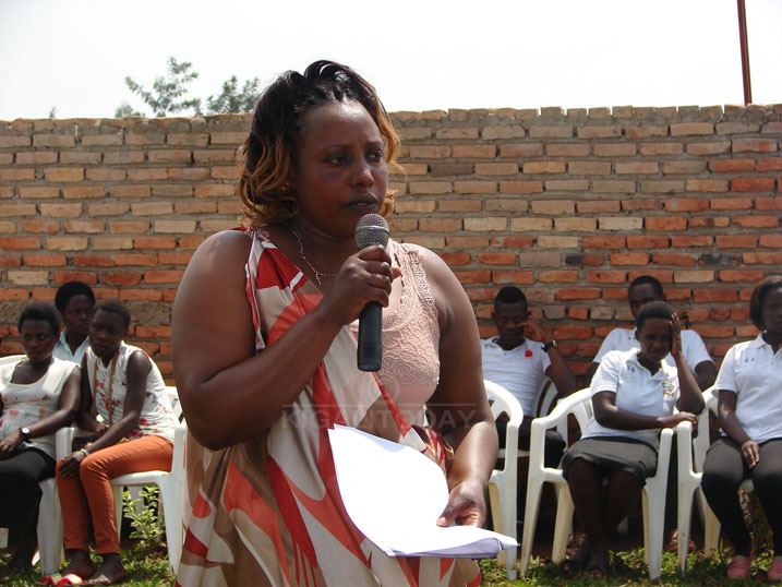 Umuyobozi w'ikigo SACCA Mukamuyenzi Valentine