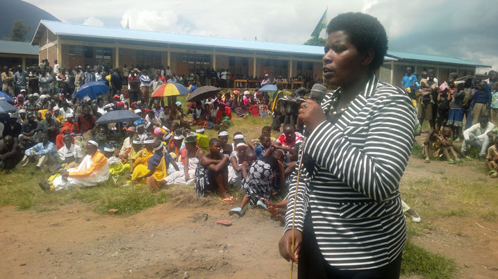 Uwambajemariya yibukije abaturage ko ruswa imunga ubukungu bw'igihugu.
