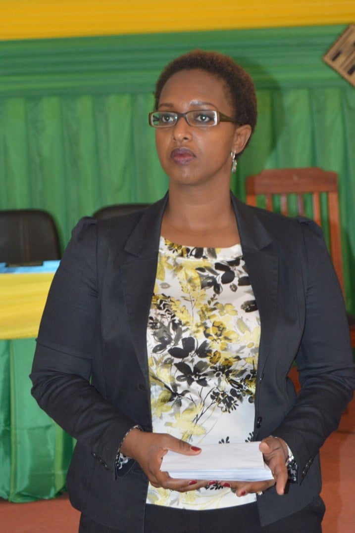 Umuyobozi Mukuru wa Imbuto Foundation, Urujeni Feza Bakuramutsa, yashishikarije abakobwa gukomeza ishyaka ryo gutsinda.