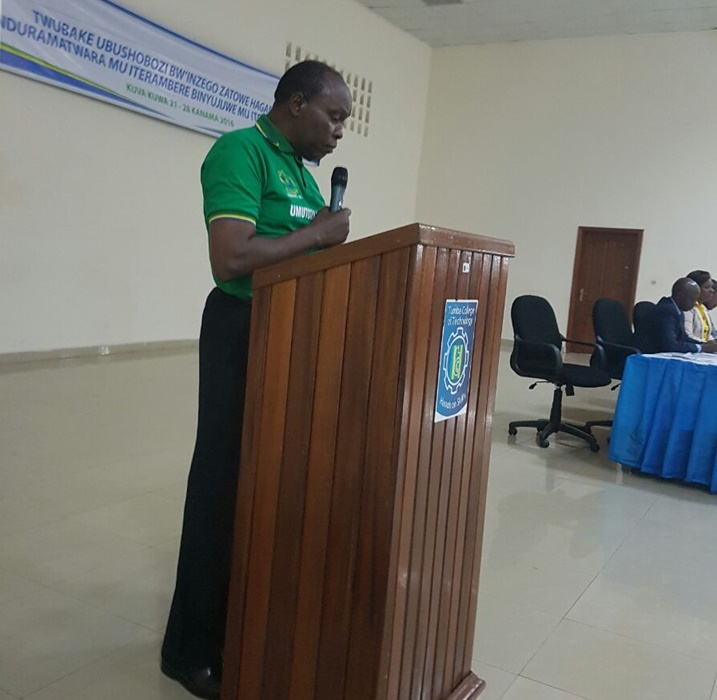 Umuyobozi wa Komisiyo y'Itorero ry'Igihugu, Rucagu Boniface.