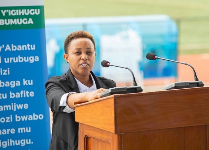 Umuyobozi wa NCPD Olivia Mbabazi 