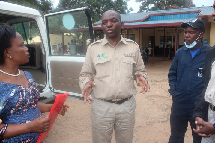 Umuyobozi wa Pariki Kahuzi Biega ya Congo Radar Nshuli nawe yashimiye ubufatanye mu gukumira ishimutwa ry'inyamaswa